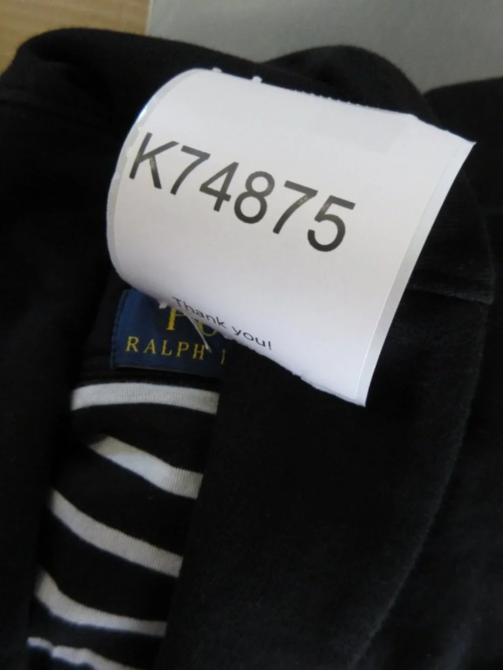 Polo Ralph Lauren Sweater 2XB Big Cardigan Shawl Collar Striped Lined